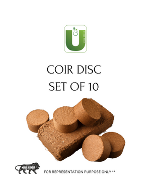 Coir Disc Set of 10