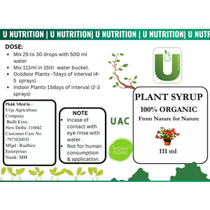 Plant Syrup by U Nutrition